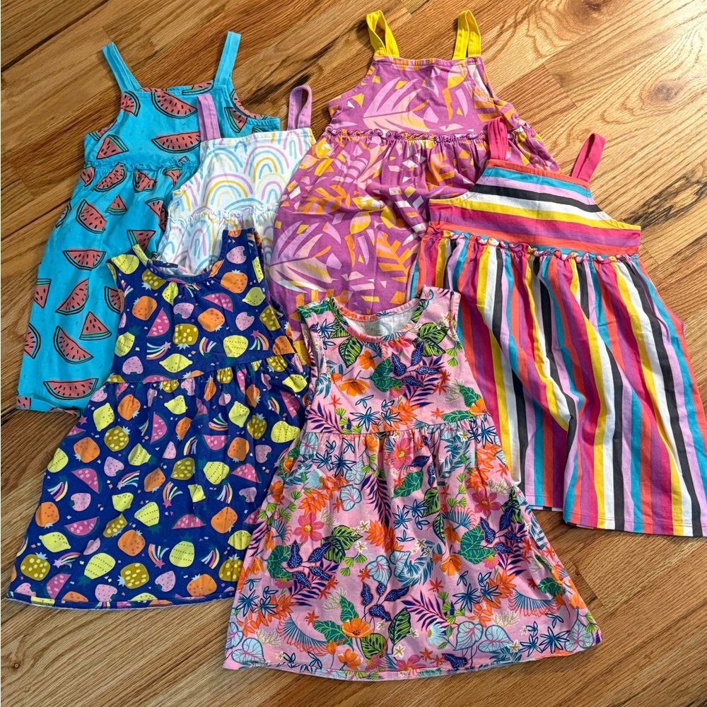 Lot of Wonder Nation knit dresses 4t